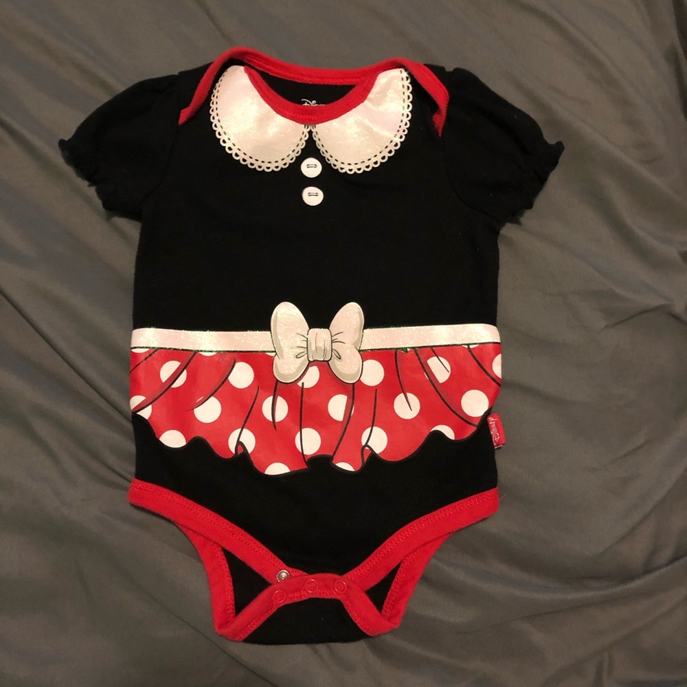 Minnie Mouse onesie